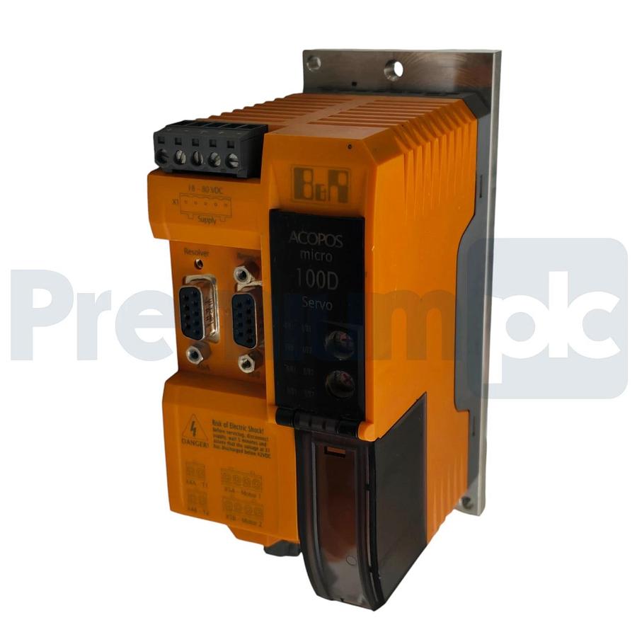 Used B&R 80VD100PD.C000-01 ACOPOSmicro 100D POWERLINK Inverter Module 24-64VDC XLNT