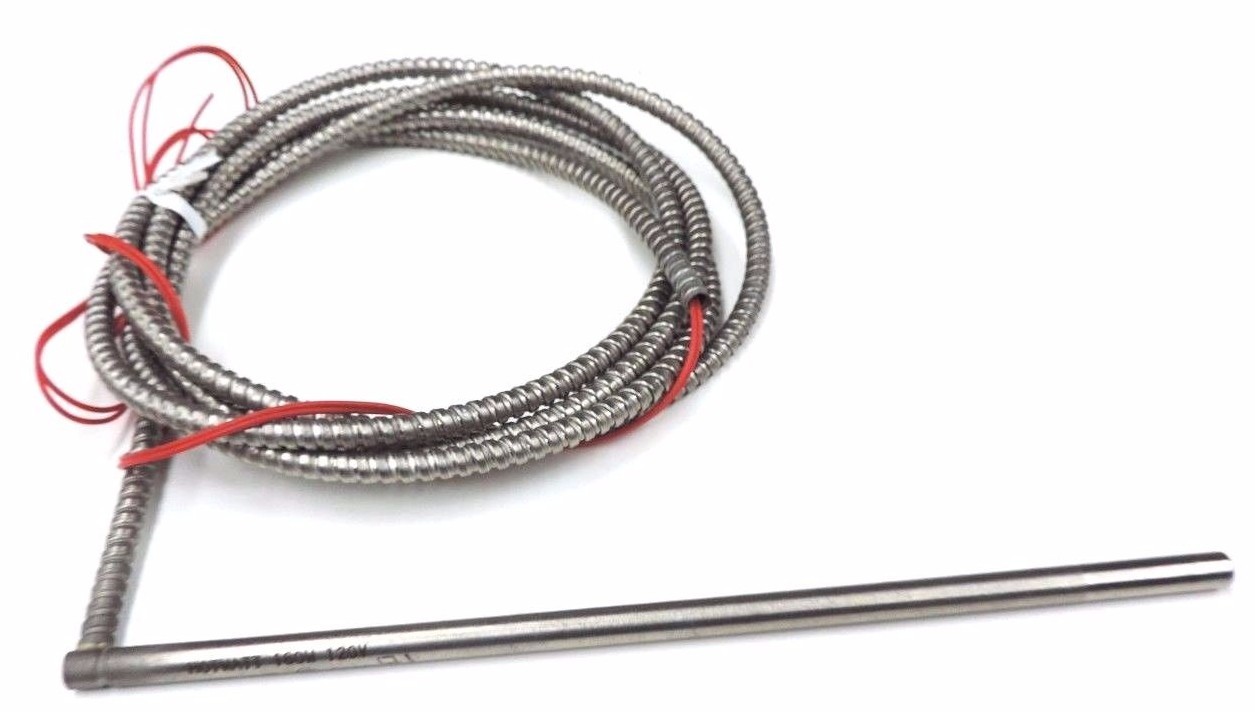 Used NEW HOTWATT SC25-7.5 CARTRIDGE HEATER 180W, SHEATH LENGTH: 7 1/2" DIA. 1/4''