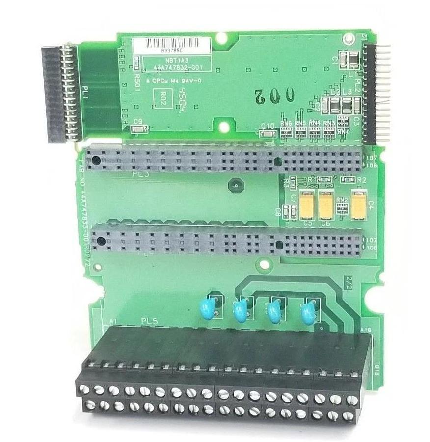 Used GE FANUC 44A747833-001R02/2 CONTROL MODULE NBT1A3, 44A747832-G01