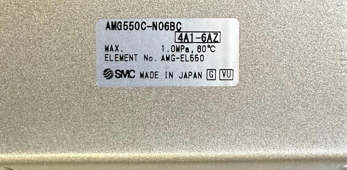 Used NEW SMC AMG550C-N06BC / AMG550CN06BC AMG SERIES WATER SEPERATOR 3/4'' SIZE: 550