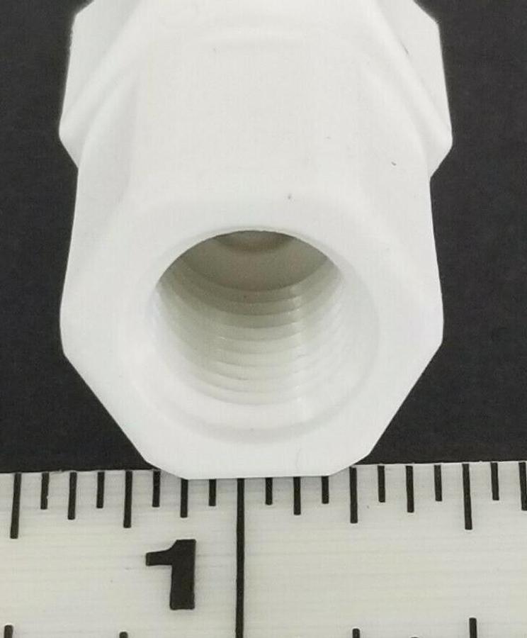 BAG OF 5 NEW GENERIC 5016K988 POLYPROPYLENE FITTING COUPLINGS