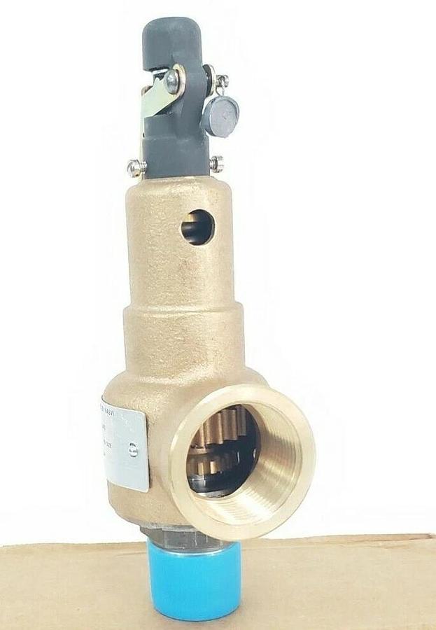 NIB KUNKLE 6030FEM01-LM SAFETY RELIEF VALVE, 45PSI, 6030FEM01-LM-0045, 1"
