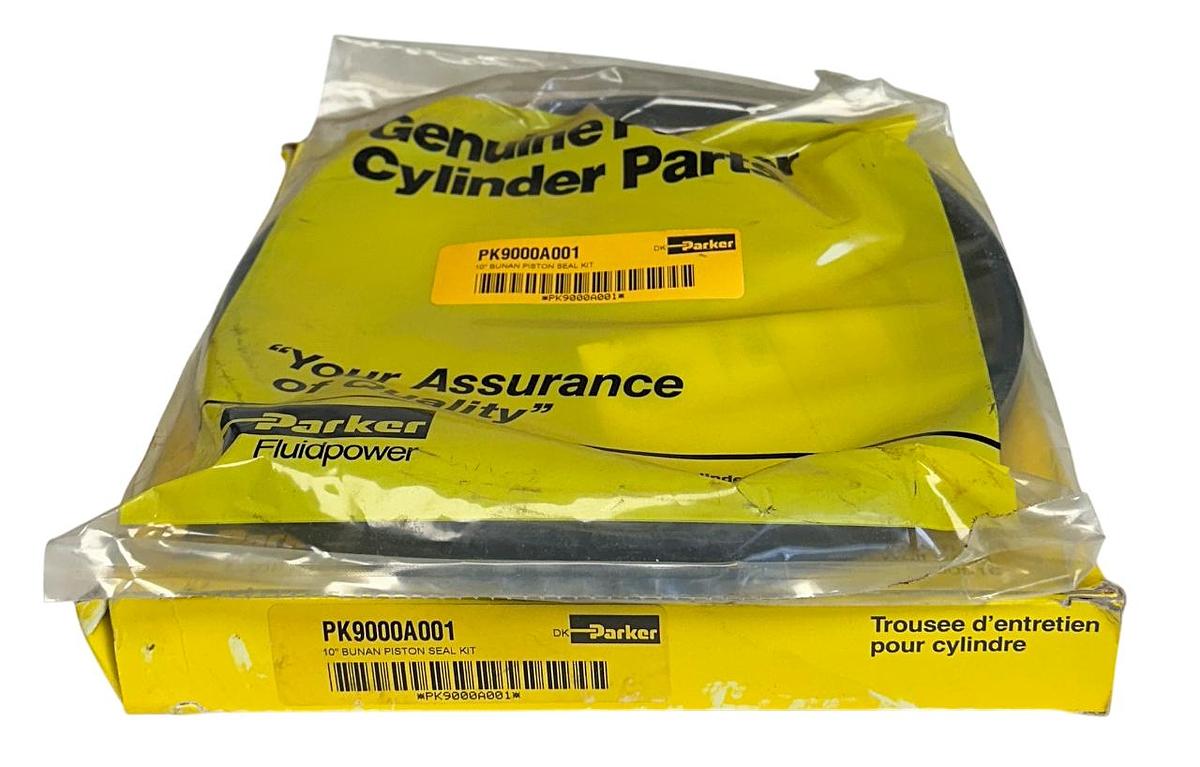 Used PARKER PK9000A001 HYDRAULIC 10'' BUNAN PISTON SEAL KIT OEM NSMP