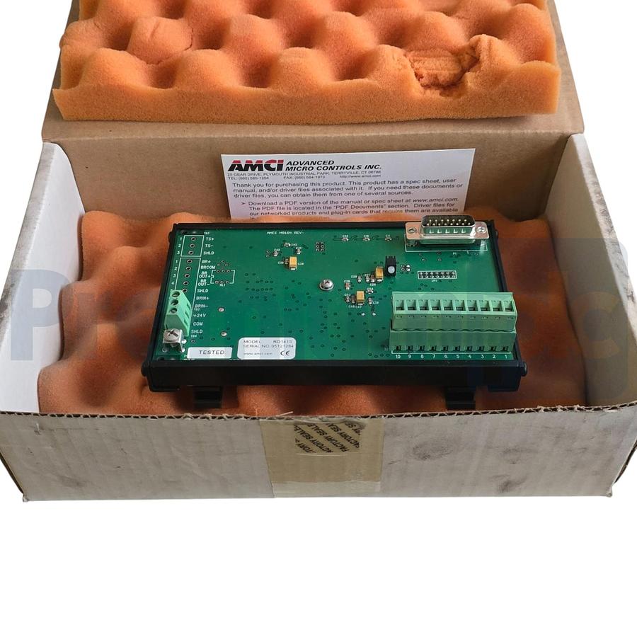 Used AMCI RD141S SLAVE RESOLVER TO DIGITAL CONVERTER INTERFACE MODULE 24VDC NSMP