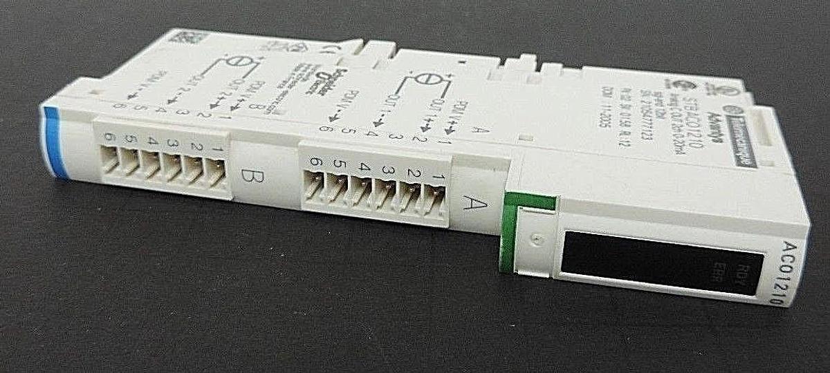 Used TELEMECANIQUE STBACO1210 ANALOG C OUT 2CH 0-20MA SGL-END 12BIT ADVANTYS