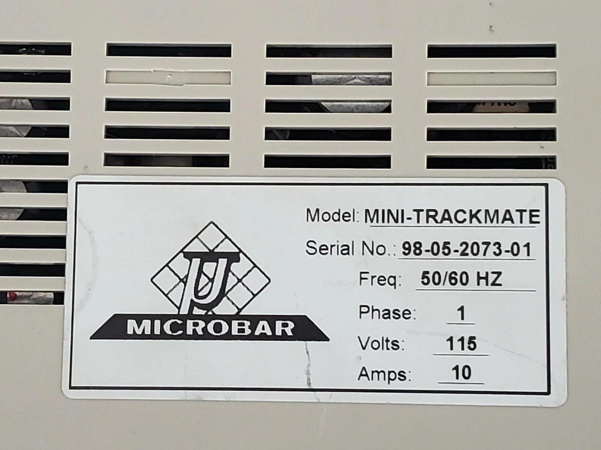 Used OMRON / MICROBAR C200HW-PA204 POWER SUPPLY MINI-TRACKMATE 1PH 115V 10A
