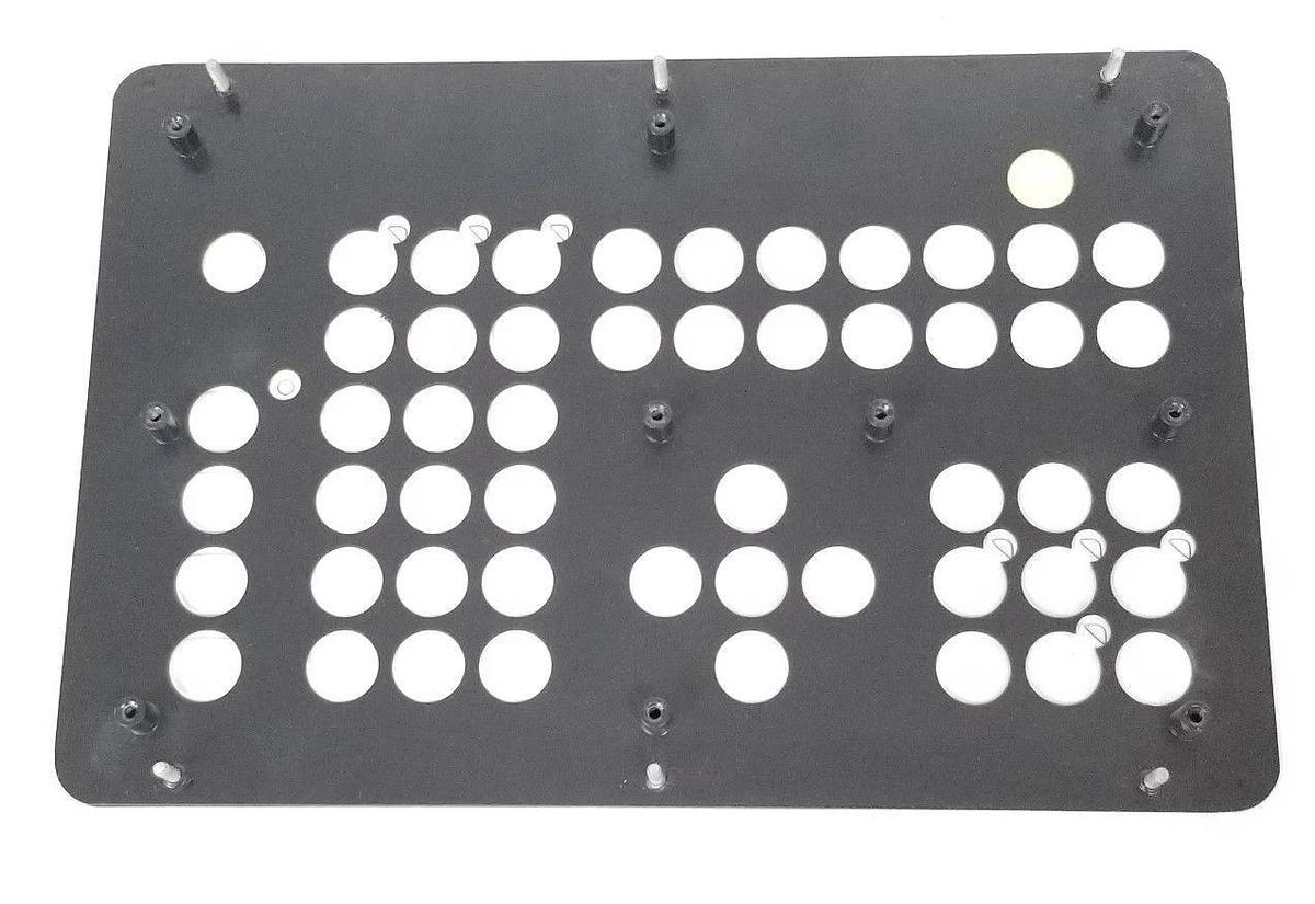 Used FUJI ELECTRIC VT-1000 II D KEYBOARD PANEL MEMBRANE ONLY