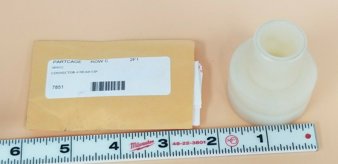 Used NEW GENERIC 089032 CONNECTOR 4 HEAD CIP