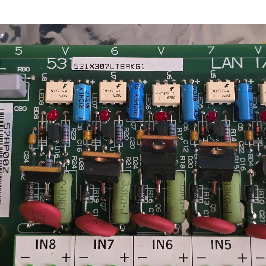 GE 531X307LTBAKG1 | 531X307LTBAKG1AK DC2000/EX2000 LTB LAN Terminal Board NSNP