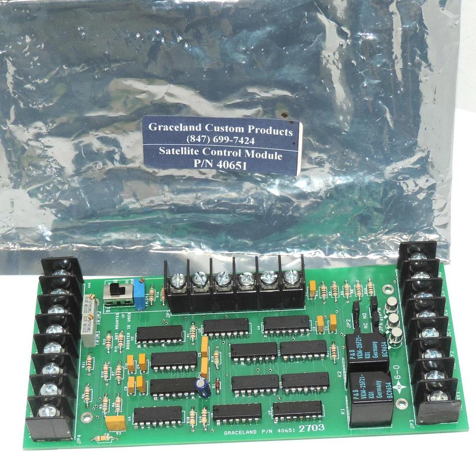 Used GRACELAND 40651 SATELLITE CONTROL MODULE