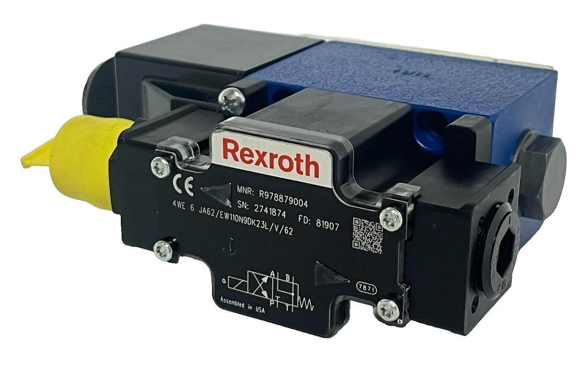 Bosch Rexroth R978879004 Directional Spool Valve - 4WE6JA6X/EW110N9DK23L/V/62
