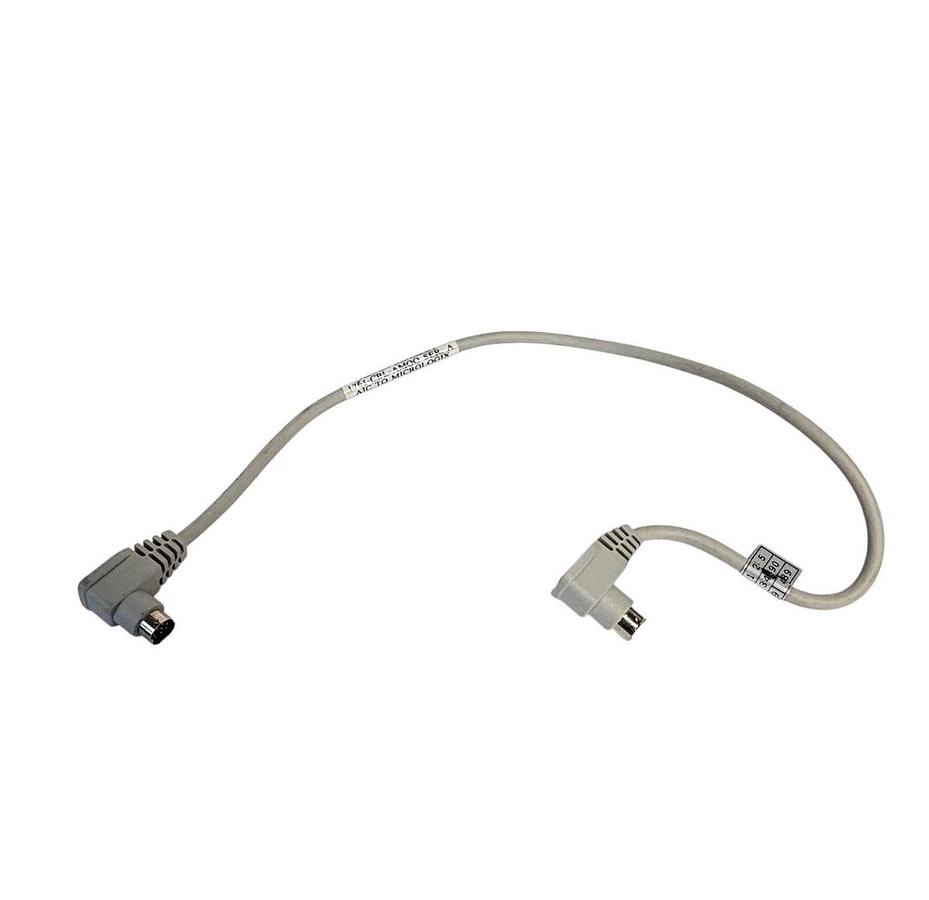 Used ALLEN BRADLEY 1761-CBL-AM00 SER A NETWORK CABLE MICROLOGIX 1000 8PIN MALE/MALE
