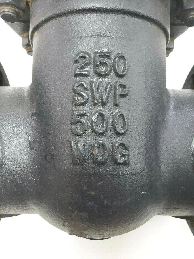 Used NIBCO F-667-0 IBBM 3" GATE VALVE 250 SWP 500 WOG 40155 F6670