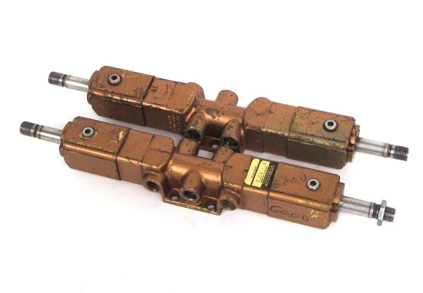 Used LOT OF 2 VERSA VXX-4323 SOLENOID VALVES VXX4323