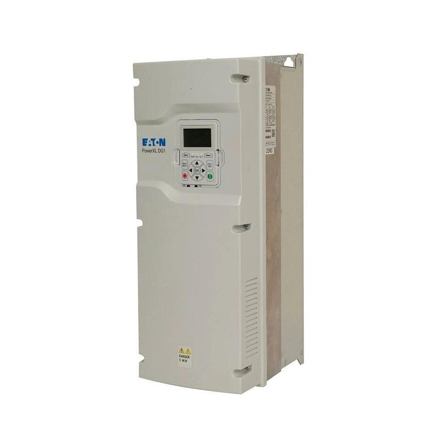 Used Eaton DG1-34046FB-C21C PowerXL DG1 VFD Drive 30HP 400V 3Ph 9702-3006-00P NSFS