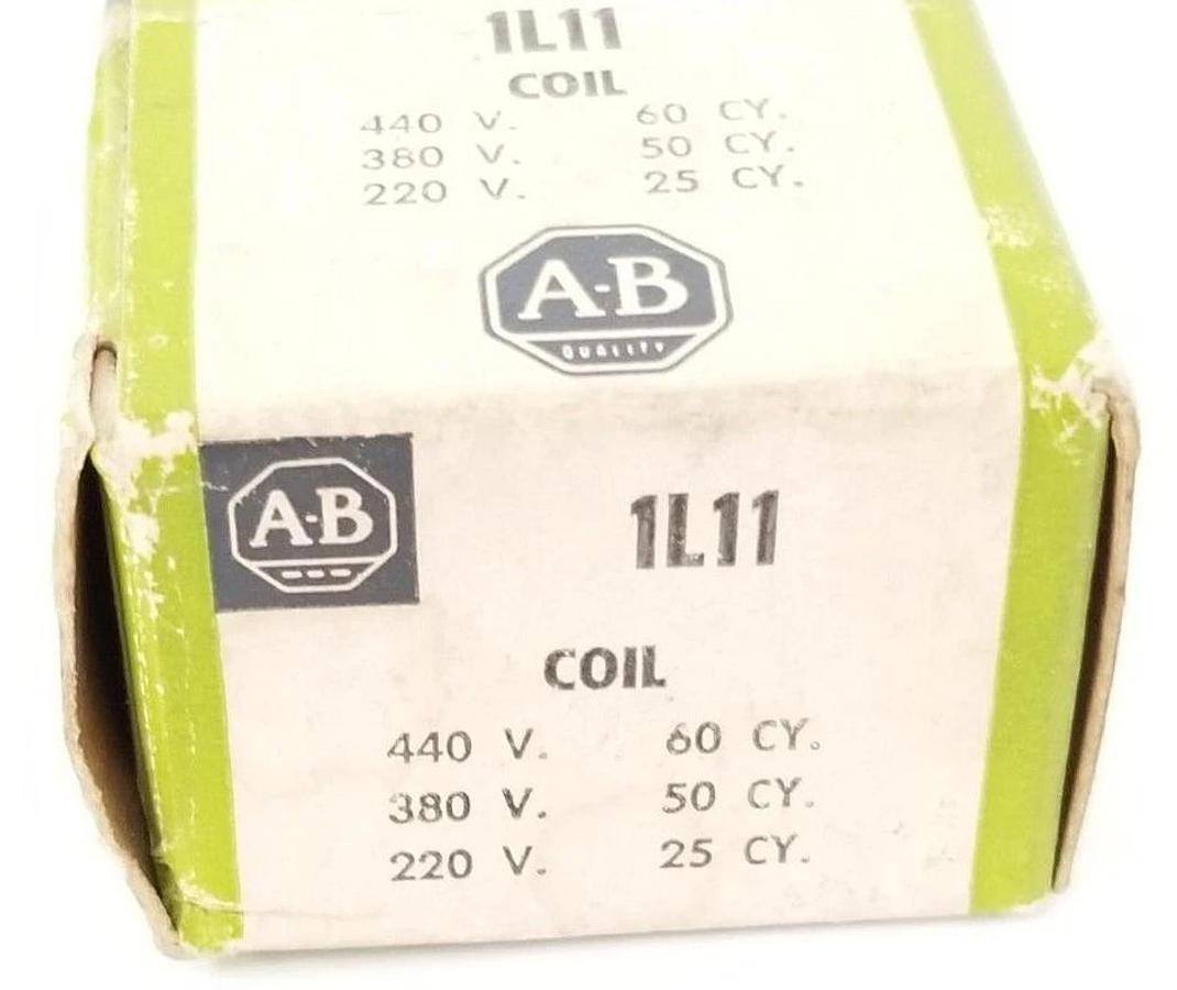 Used LOT OF 2 NIB ALLEN BRADLEY 1L11 COILS 220-380-440V 25-50-60CY