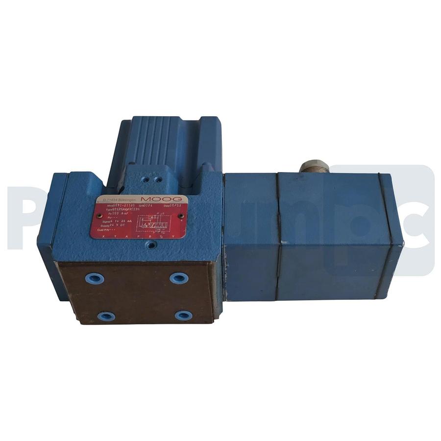 Moog D691-2112G PQ-Proportional Servo Valve 100bar 24V Type: Q30XBAAAVES2N NSNP