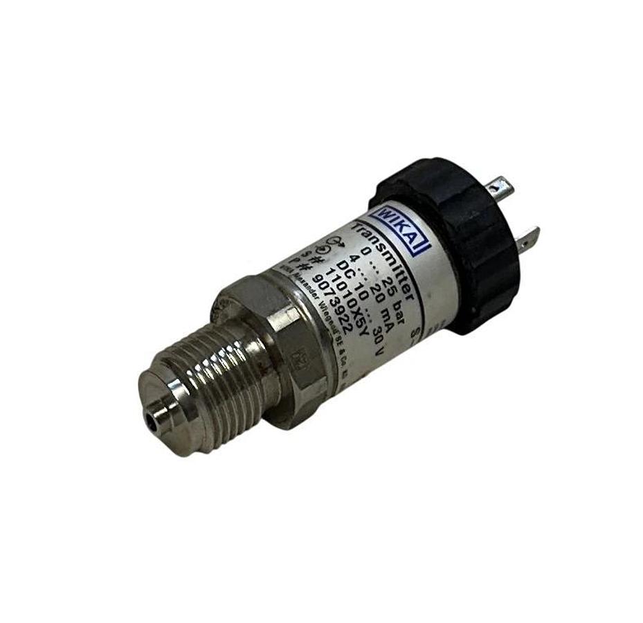 Used WIKA S-10 / 9073922 PRESSURE TRANSMITTER 10-30VDC 0-25BAR 4-20mA OEM USNP