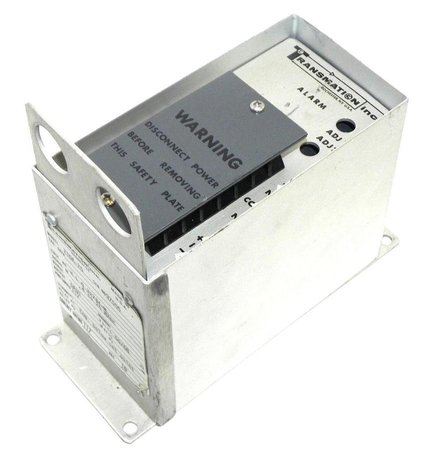 Used TRANSMATION 210A-20 CURRENT ALARM 50/60HZ 210A20