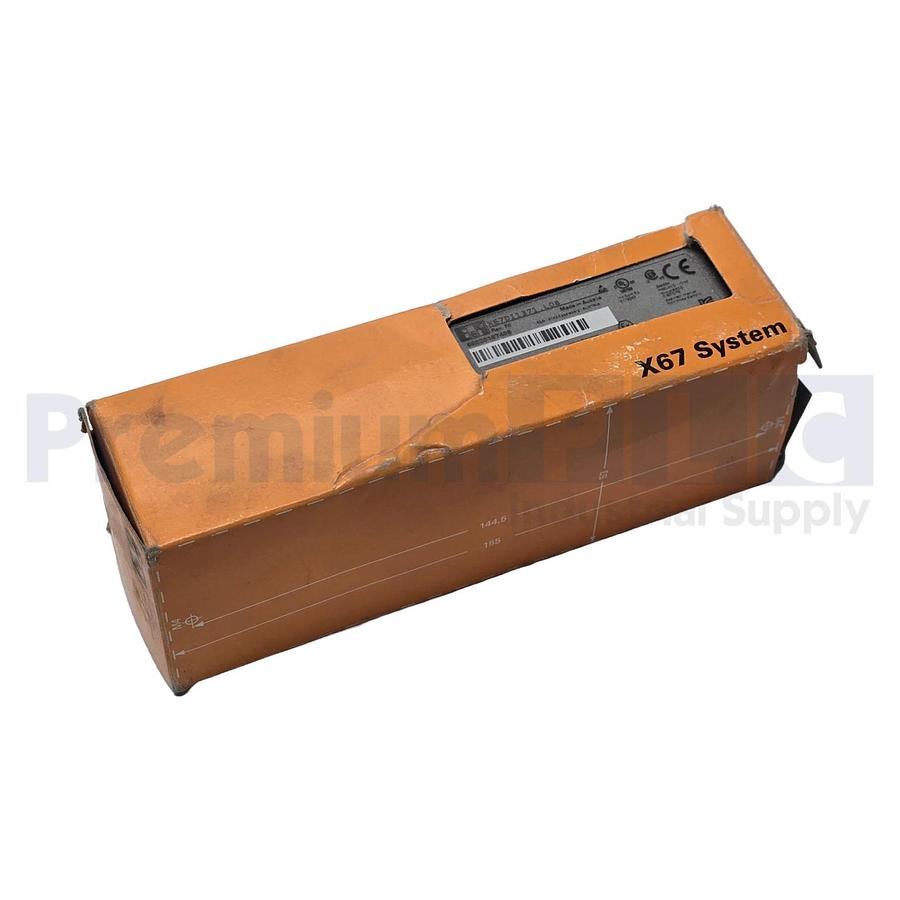 B&R X67DI1371.L08 REV. F0 I/O DIGITAL INPUT MODULE 16-INPUTS 24VDC M8-CONN NSMP