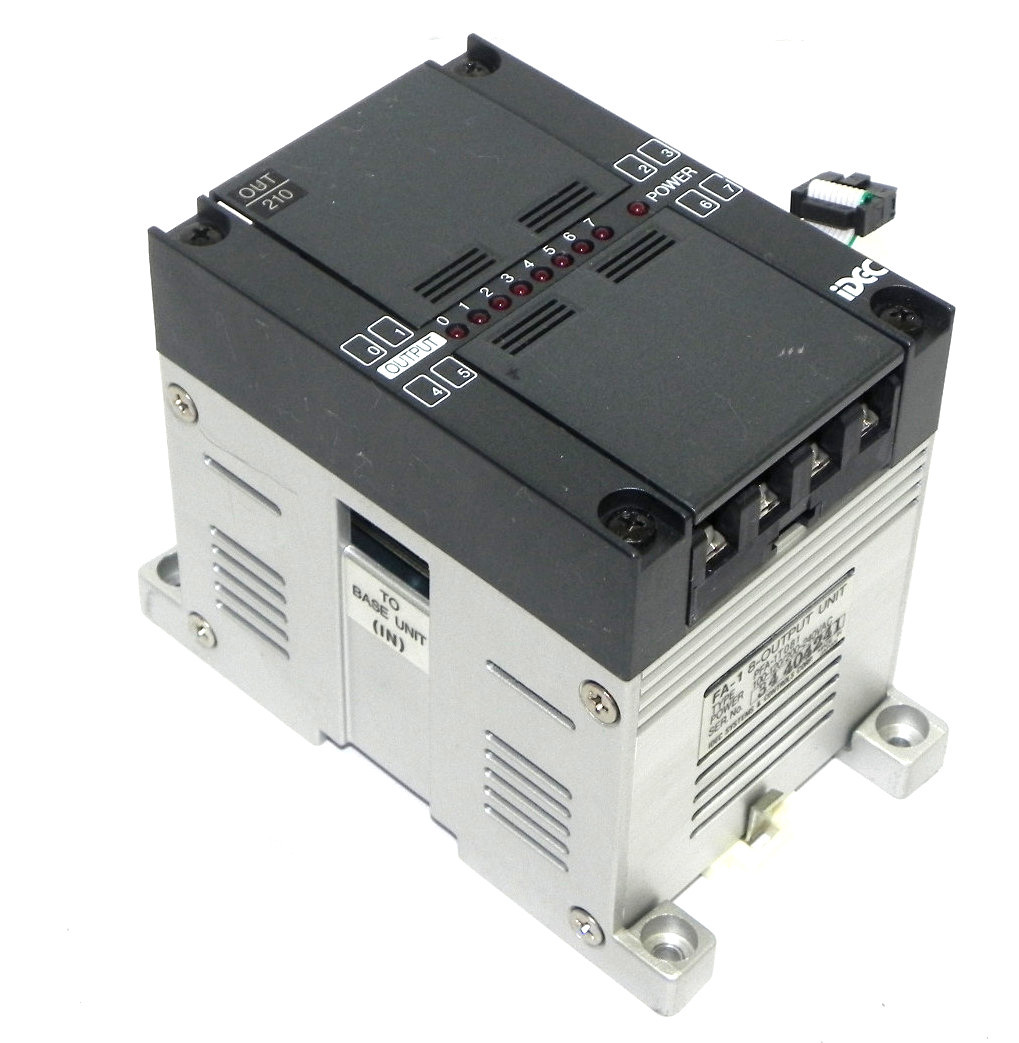 Used IDEC PFA-1T081 8 POINT OUTPUT MODULE PFA1T081