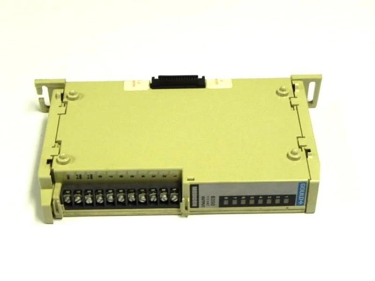 Used LOT OF 2 GOULD MODICON B350 OUTPUT MODULE 115VAC