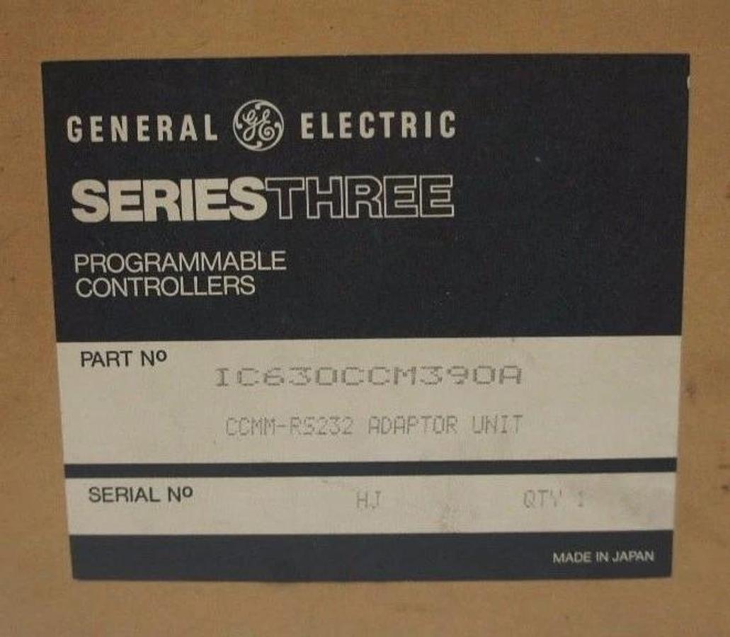 Used NIB GE FANUC IC630CCM390A CONVERTER ADAPTOR UNIT CCMM-RS232