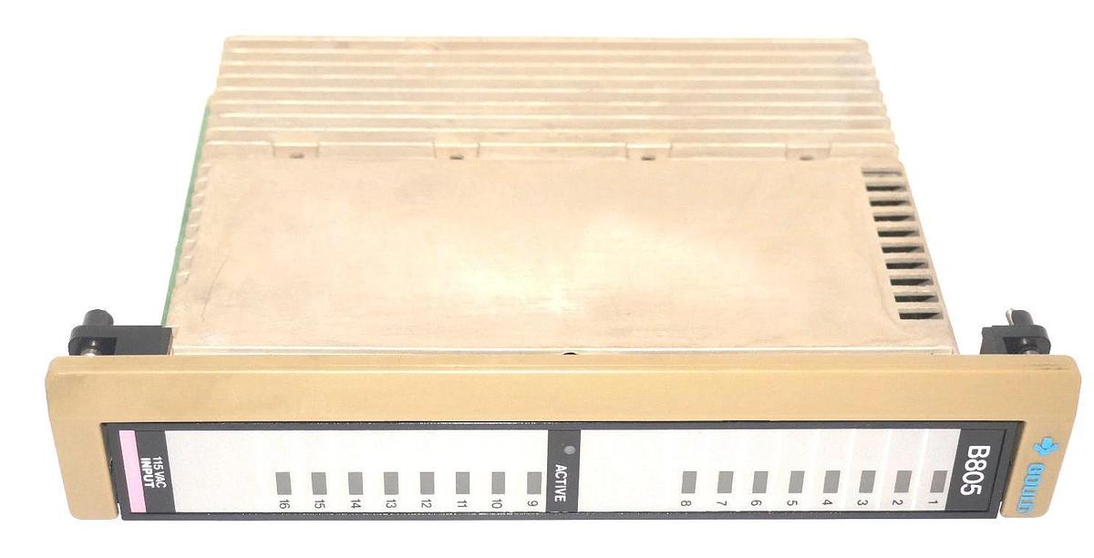 Used MODICON AS-B805-016 800 I/O 115V IN 16PT ASB805016