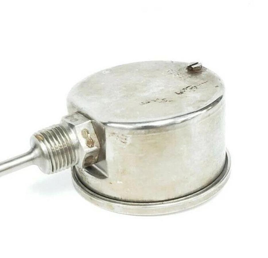 Used ASHCROFT TEMPERATURE SENSOR / THERMOMETER, 0-300DEG. C., ~43.5CM PROBE LENGTH