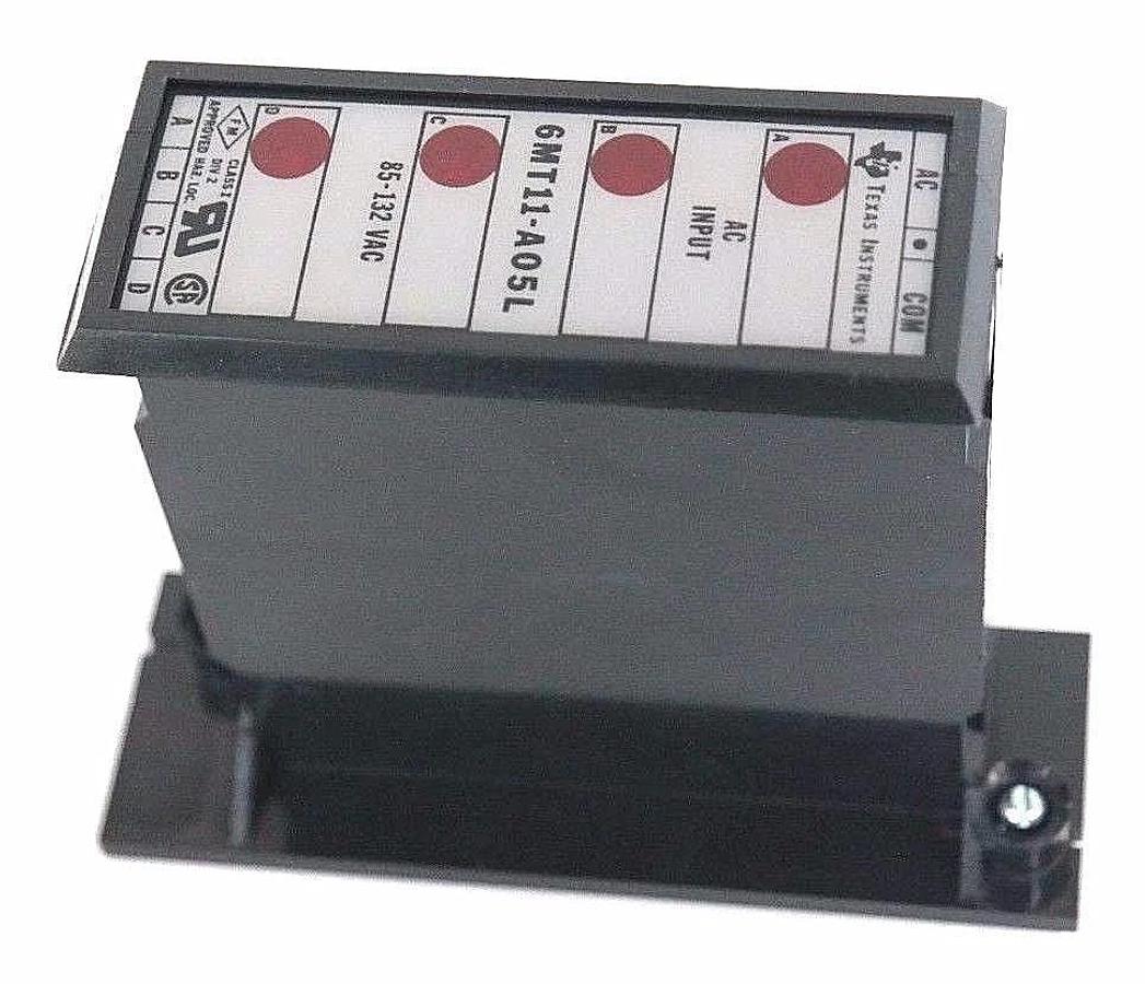 Used NIB TEXAS INSTRUMENTS 6MT11A05L INPUT MODULE 85-132VAC 6MT11-A05L