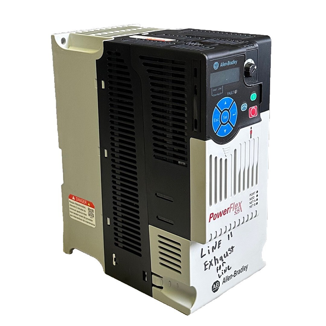 Used ALLEN BRADLEY 25B-D013N104 /A PowerFlex 525 AC DRIVE 5.5kW/7.5HP 25BD013N104
