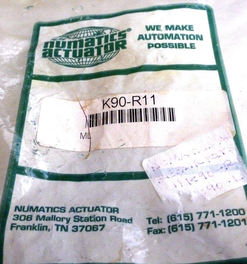 NEW NUMATICS K90-R11 ACTUATOR REPAIR SEAL KIT K90R11