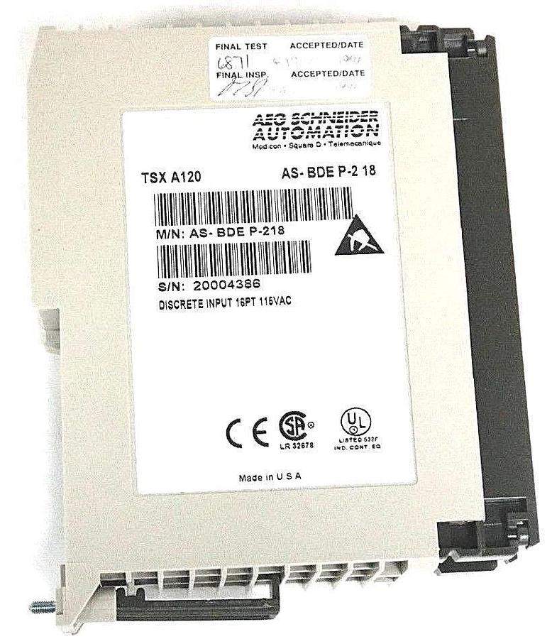 NIB SCHNEIDER TSX A120 / AS-BDEP-218 DISCRETE INPUT MODULE 16PT 115VAC