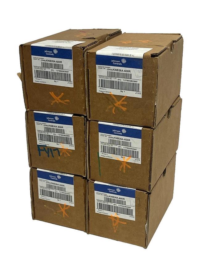 Lot of 6 Johnson Controls KNB26A-600R Replacement Knob Kits - New Surplus NIB