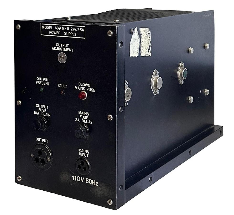 Used TDK LAMBDA MODEL 639 MK II POWER SUPPLY 27v 7.5A 110V 60Hz