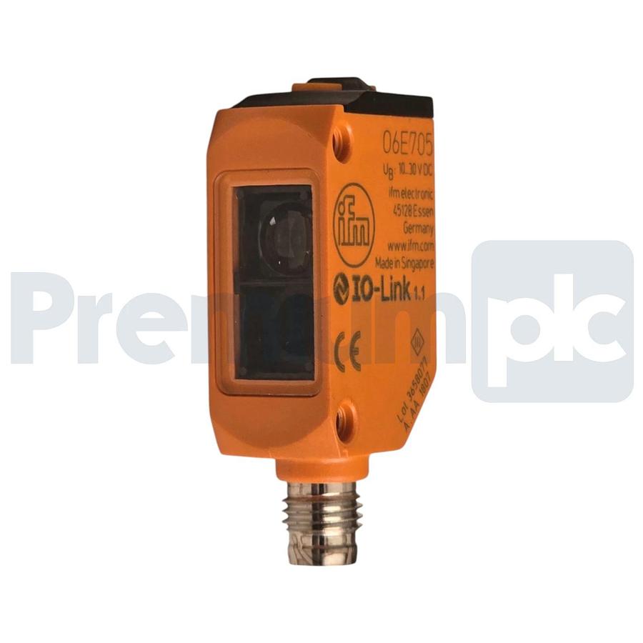 Used ifm O6E705 Through-beam Laser Sensor Receiver O6ELFNKG/AS/4P IO-Link NSFS