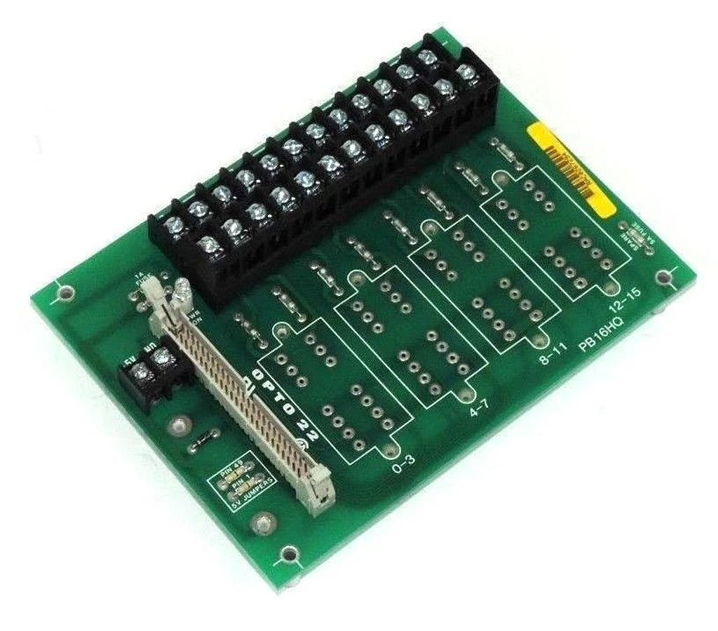 Used NIB OPTO 22 PB16HQ I/O MODULE RACK 001824C