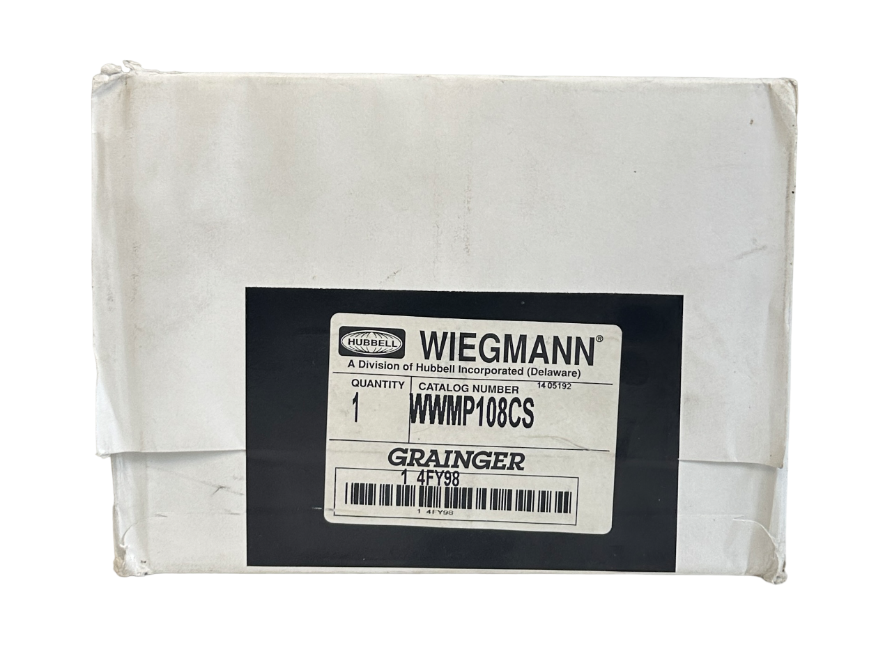 NEW HUBBELL WIEGMANN WWMP108CS INTERIOR PANEL WHITE FINISH NSMP