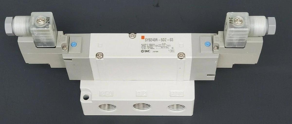 NEW SMC SY9240R-5DZ-03 SOLENOID VALVE SY9240R5DZ03, 0.25~0.7MPa