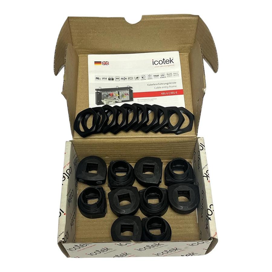 Icotek 45452 KVT-ER 32 Split Cable Gland 10-Piece Box New Surplus