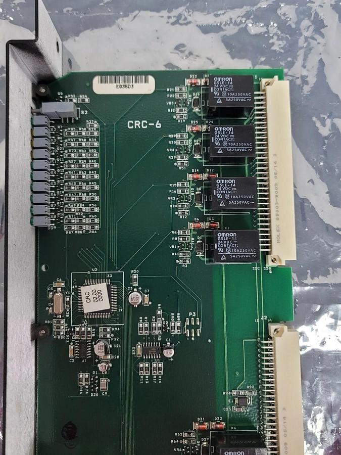 NEW SIEMENS 500-033250 CRC-6 FIRE ALARM RELAY CARD REV. 02.00 500033250 CR6