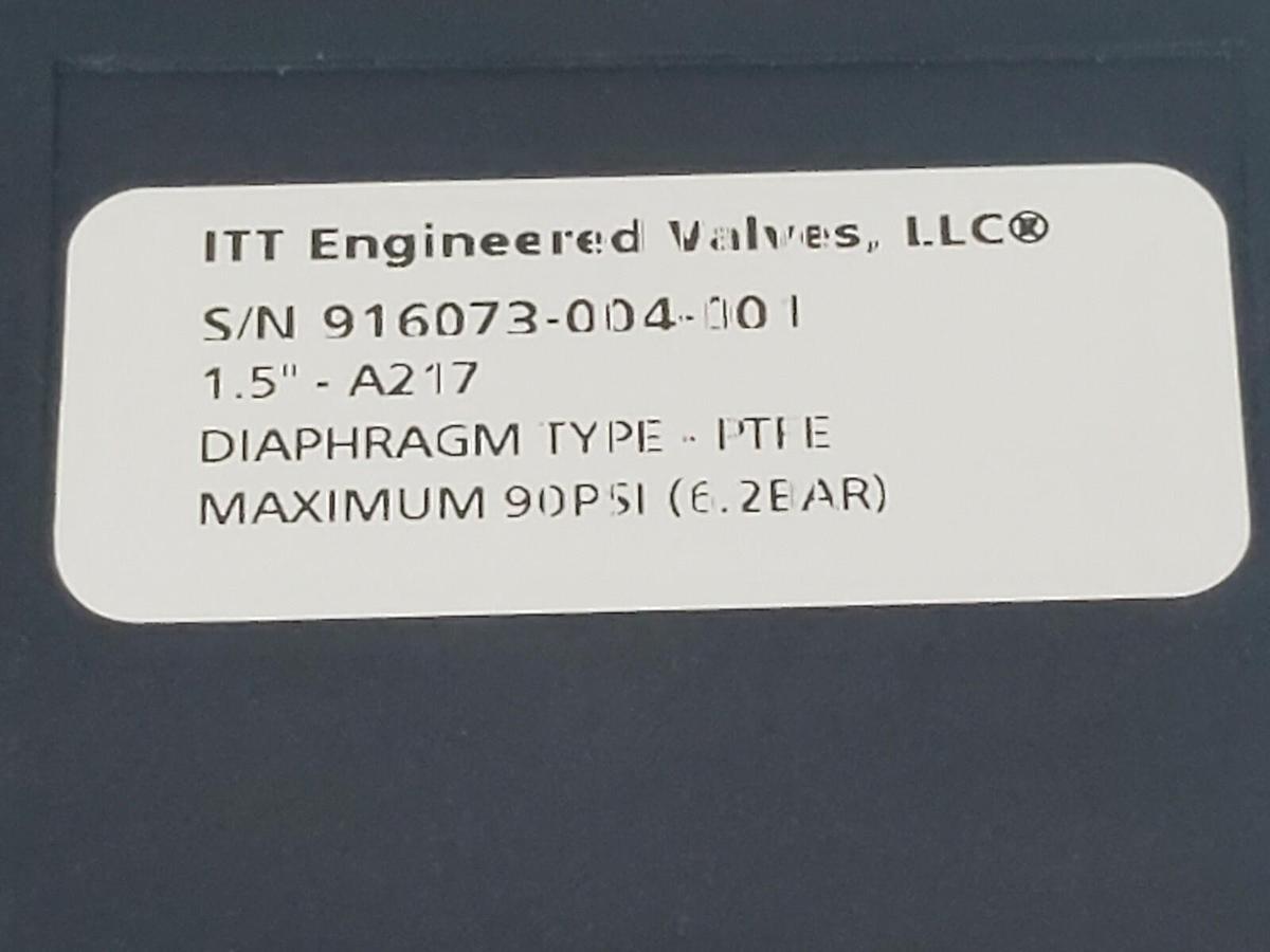 NIB ITT ENGINEERING 1.5-N-PN-31-M7-A217 ACTUATOR 1.5'' IN. BRZ 90# SPRING