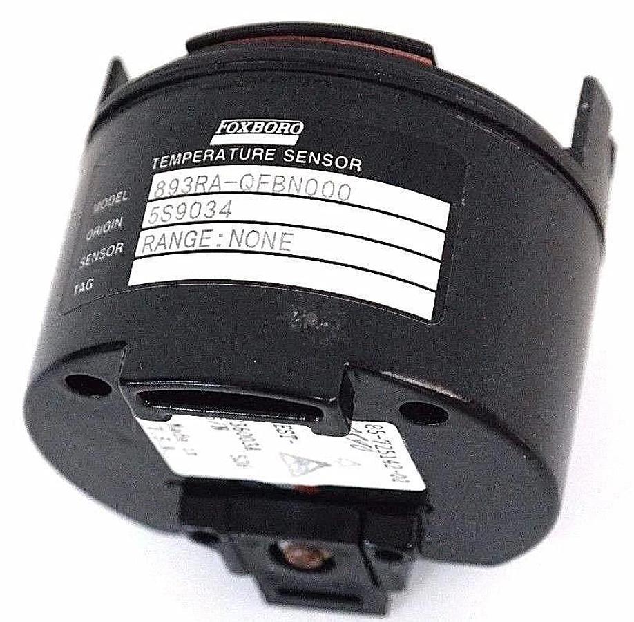 NIB FOXBORO 893RA-QFBN000 TEMPERATURE SENSOR ORIGIN: 5S9034 MODEL: 893RA