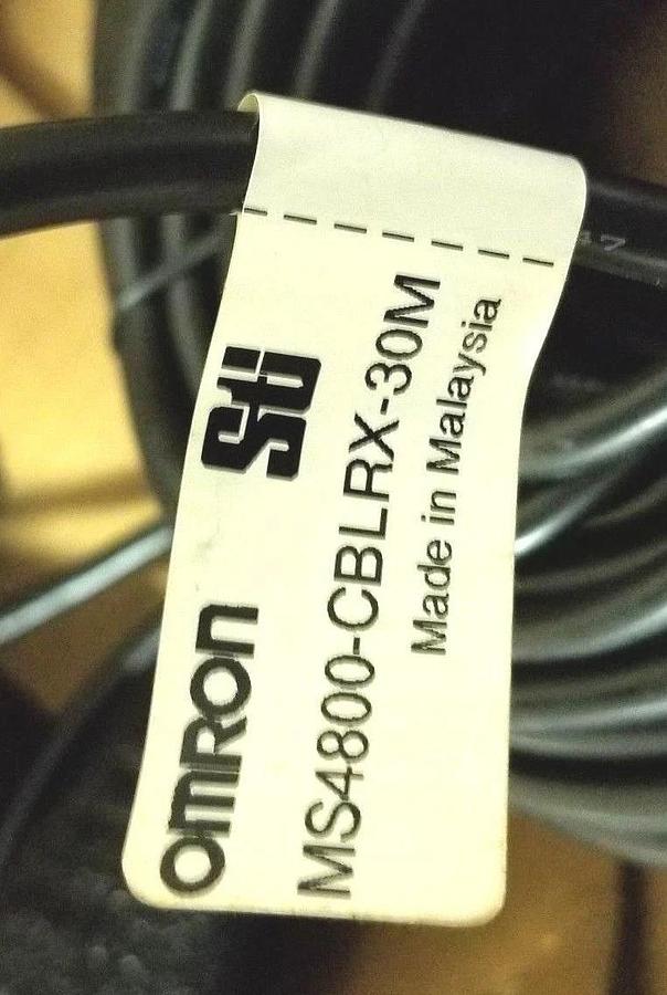 OMRON STI MS4800S-30-1240-30X-30R MS4800 LIGHT CURTAINS 70230-2508 w/CABLES NSMP