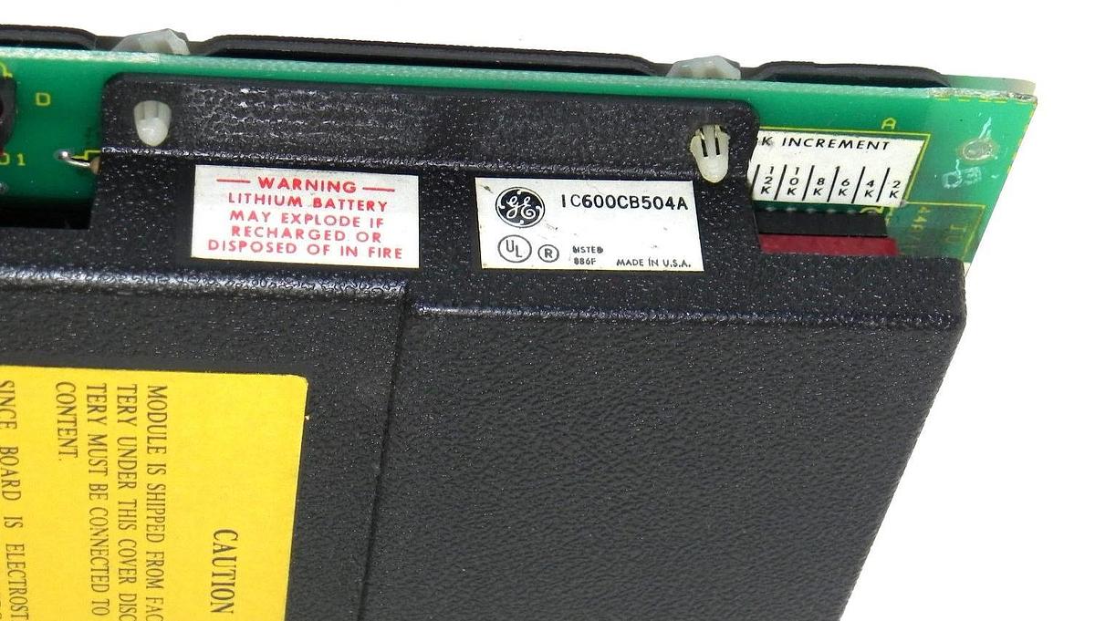 Used GE FANUC IC600CB504A INTERNAL MEMORY BOARD 44A297015-G01