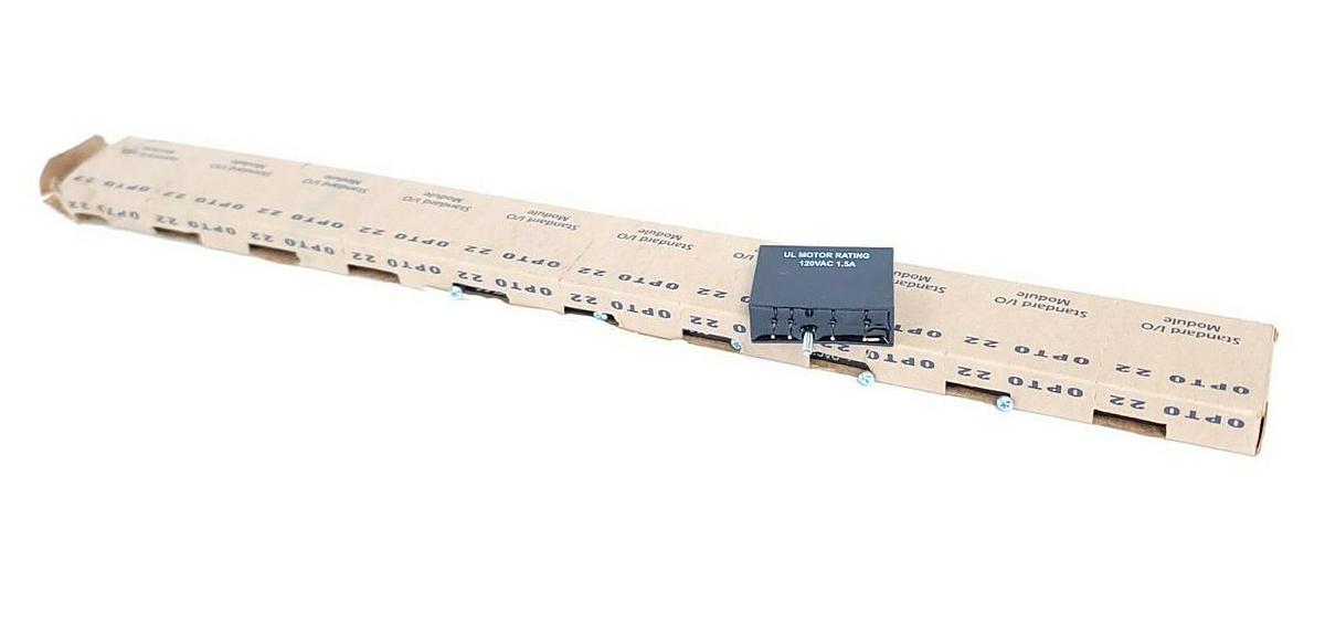 Used LOT OF 7 NEW OPTO 22 OAC24 I/O MODULES 120VAC 1.5A