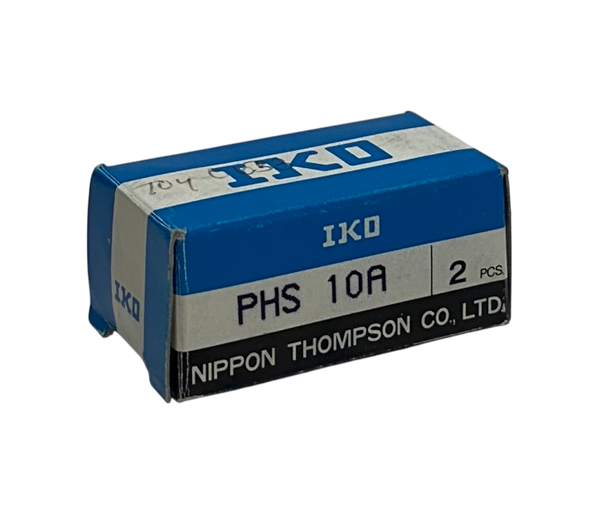 Used 2 NIPPON IKO PHS 10A / PHS10A RIGHT HAND ROD END BEARINGS 10mm BORE/26mm OD NSMP