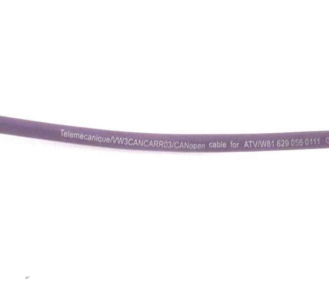 Used TELEMECANIQUE VW3CANCARR03 CORDSET FOR ALTIVAR SERIES SPEED DRIVES
