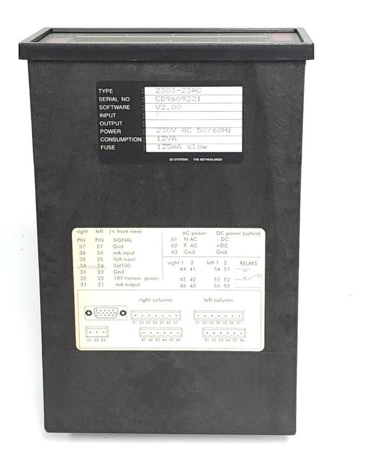 Used CD SYSTEMS 2303-23AC / 230323AC BAR-GRAPH PANEL METER