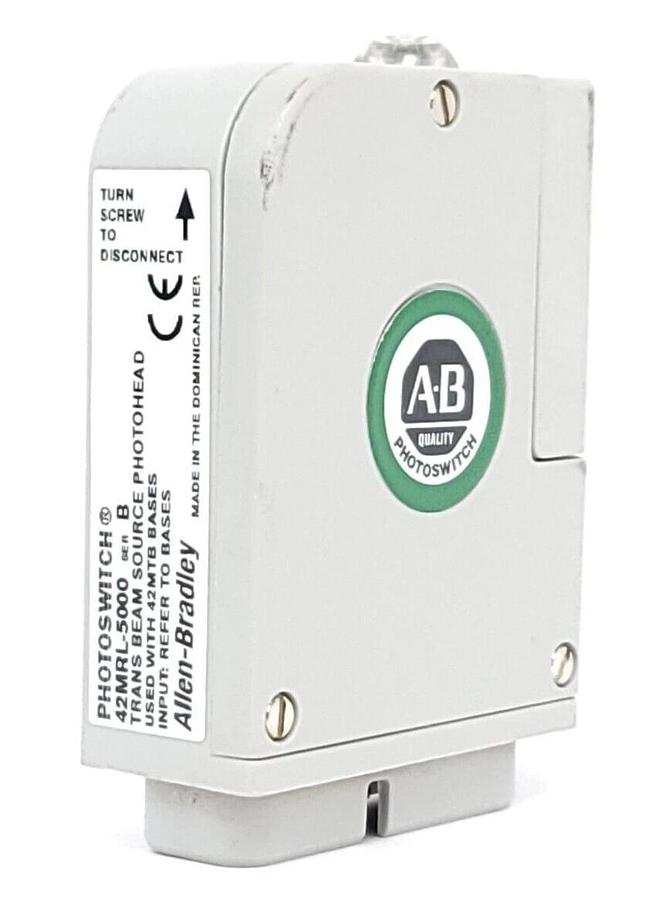 Used ALLEN BRADLEY 42MRL-5000 /B TRANS BEAM SOURCE PHOTOHEAD 42MRL5000